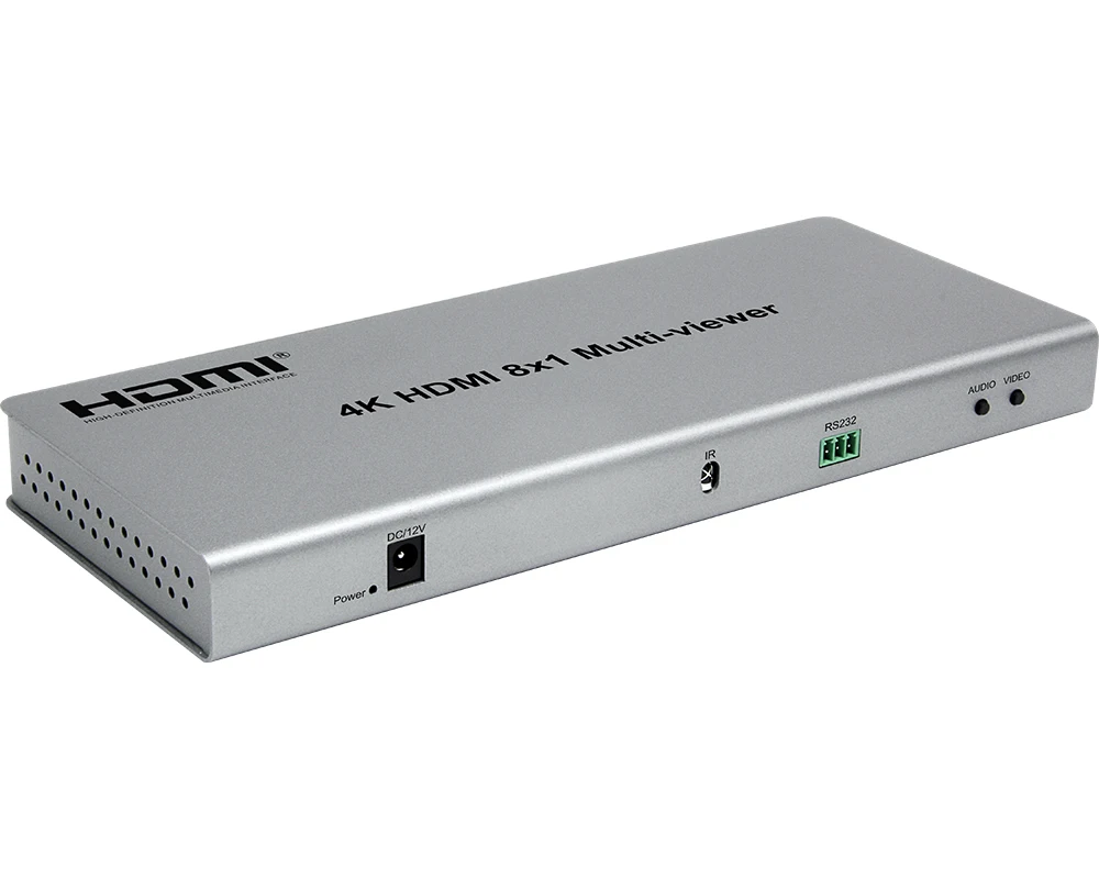 Cheap Price 8x1 HD HDTV Switch Multi-vie wer Seamless Switcher Supports 4K Full HD Converter