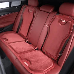 Car Seat Cover Full Set Flannel Front Rear Cushion Seat Protector Pad For Peugeot 407 508 2008 5008 307 308 3008 206 207 208 107