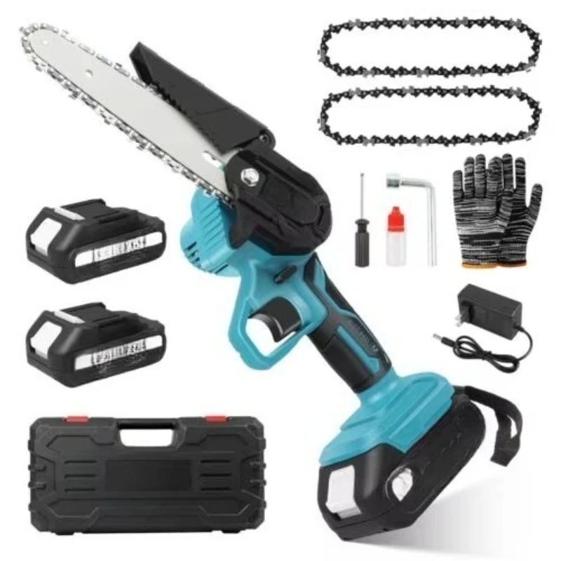 

ZC1-Hot Sale Cordless Chainsaw Garden Tool OEM 4/6 Inch Battery Lithium Chainsaw Portable Cordless Mini Electric Chainsaw
