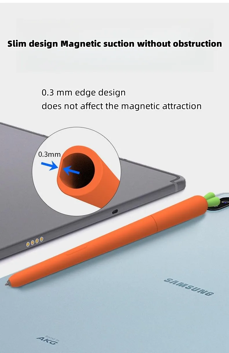 Niedliche Federmäppchen für Samsung Galaxy Tab S11 Ultra S10 S9 S8 S7 FE S6 Lite, weiche, stoßfeste Schutzhülle, Tablet-Stylus-Hülle – Detail 5