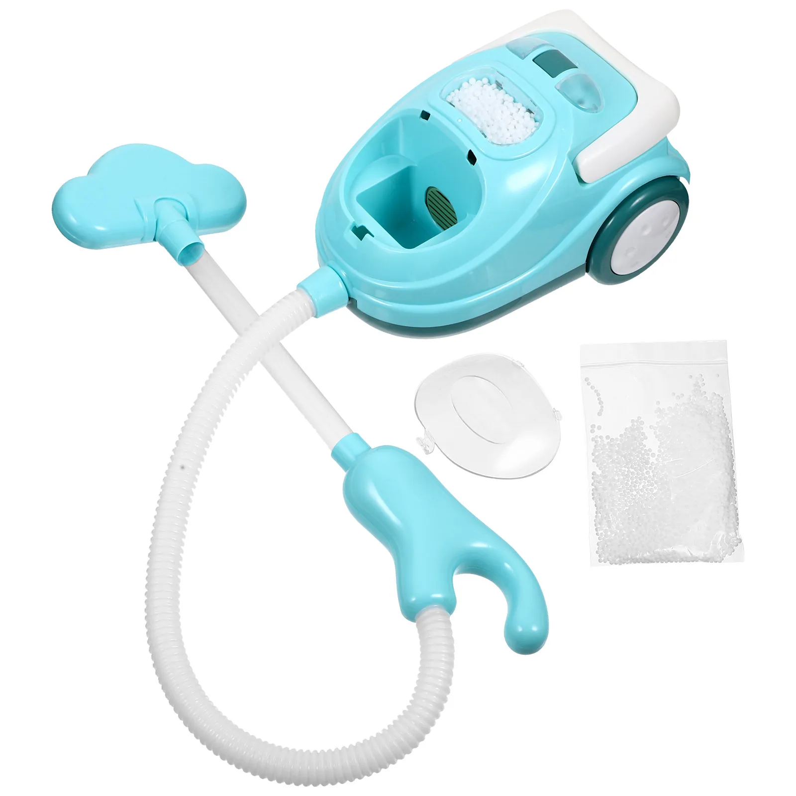 

1pc Simulation Vacuum Cleaner Toy ABS Strong Kids Pretend Play House Fun Creative Toddler Learning Dust Catcher Play Toy