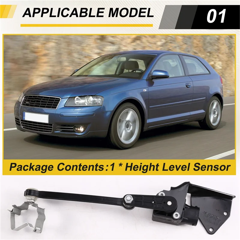 

AS57-Headlight Level Range Control Sensor Height Level Sensor Height Level Sensor For VW Passat