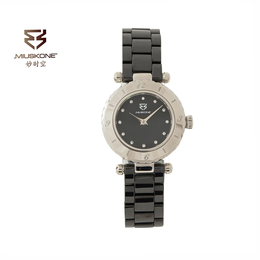 

MIUSKONE 2022 jewelry inlaid simple design factory customized quartz watch for women