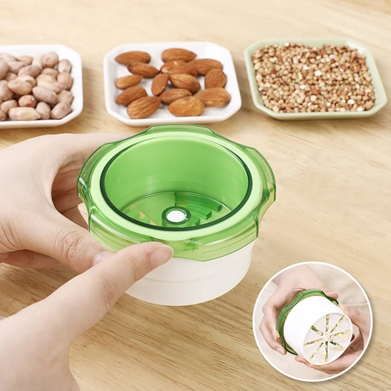 B58B-Peel Lounge Mincer - Manual Food Processor For Garlic, Ginger, Herbs, Nuts, Quick Meal Prep