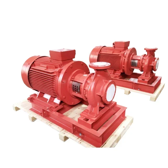 Bomba de agua centrífuga de alta velocidad, succión final, motor eléctrico de alta presión, sistema de bomba de lucha contra incendios