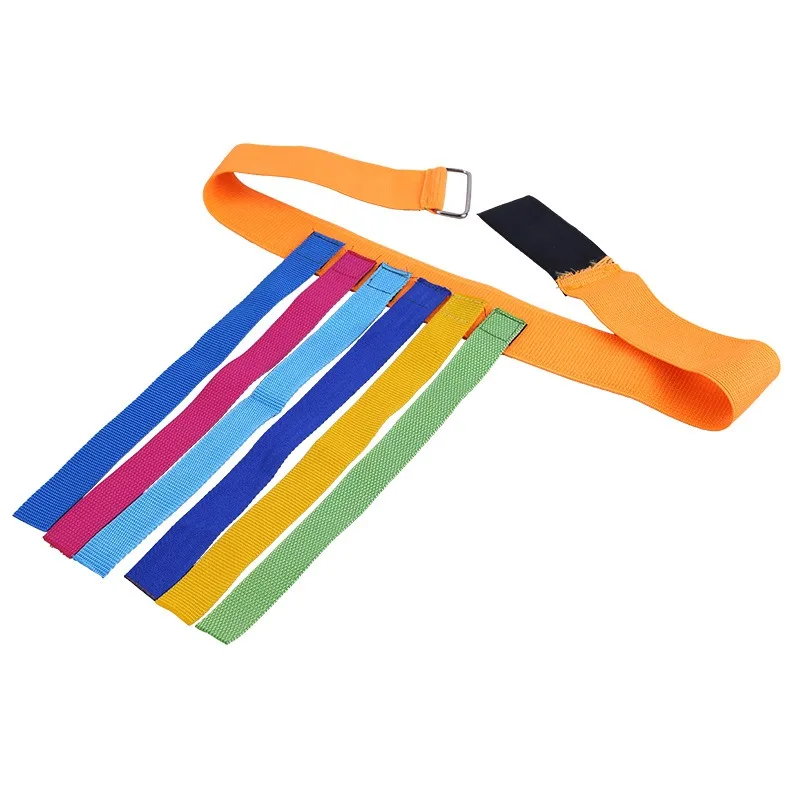 Accesorios de cola para atrapar, juego divertido al aire libre, cinturón de juguete, juego colectivo para guardería, cola de tracción, juego de trabajo en equipo para padres e hijos, entrenamiento de habilidades