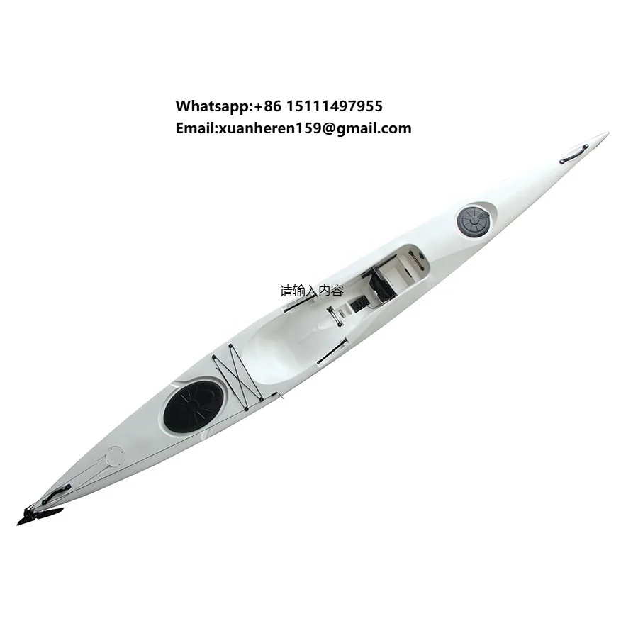 

NEW 5.07m HDPE Plastic Surfski Kayak 2 Layer Hard Construction Surf Ski for Sale