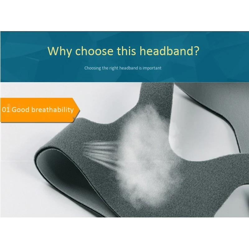 Untuk ressed Wellcome Ventilator Mask Headband Cpap Nasal Headgear Universal Headband