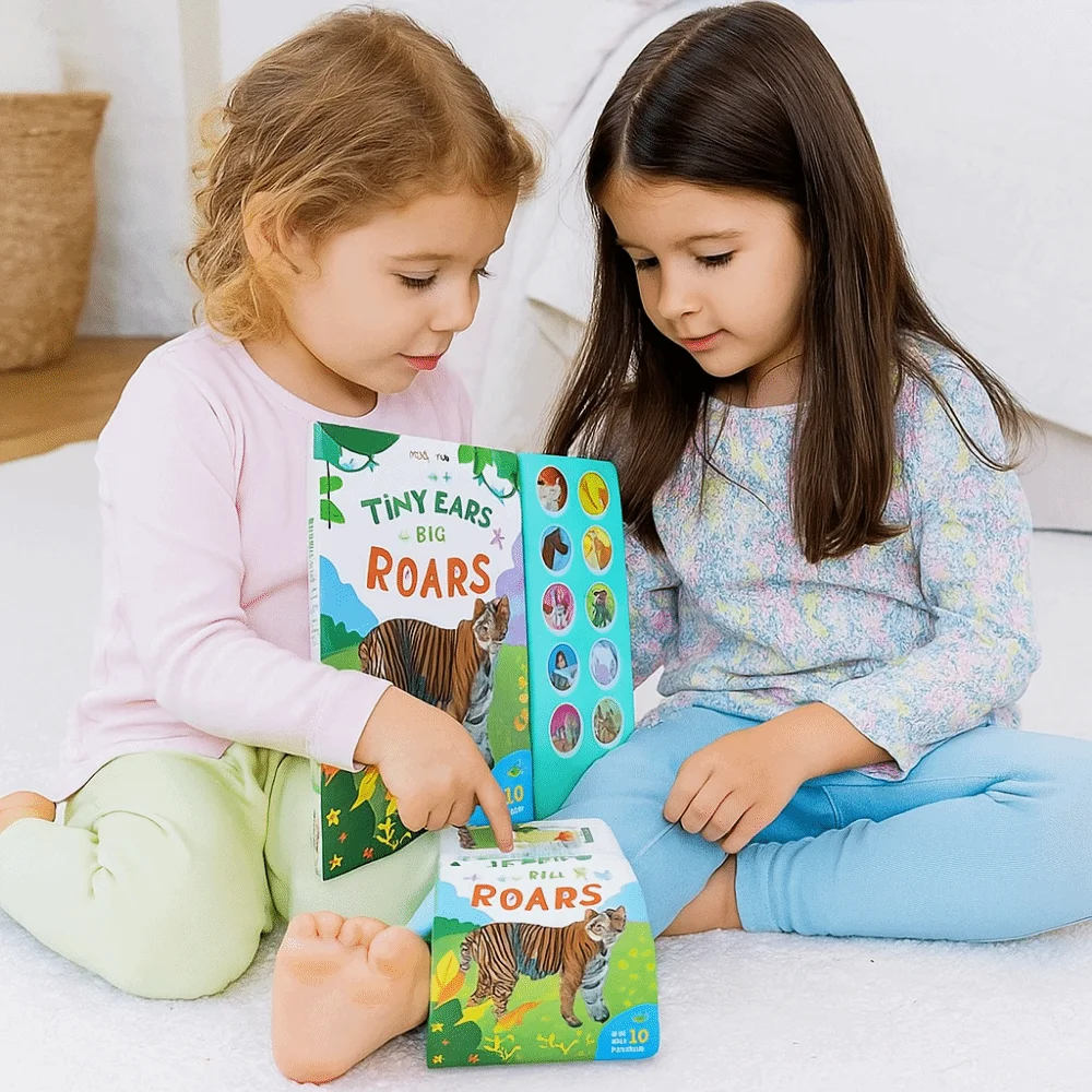 

Baby Early Learning Activity Book Sounds Books Animal Cry Learning Wild Animal Books Bear Tiger Sound Interact Books Gifts
