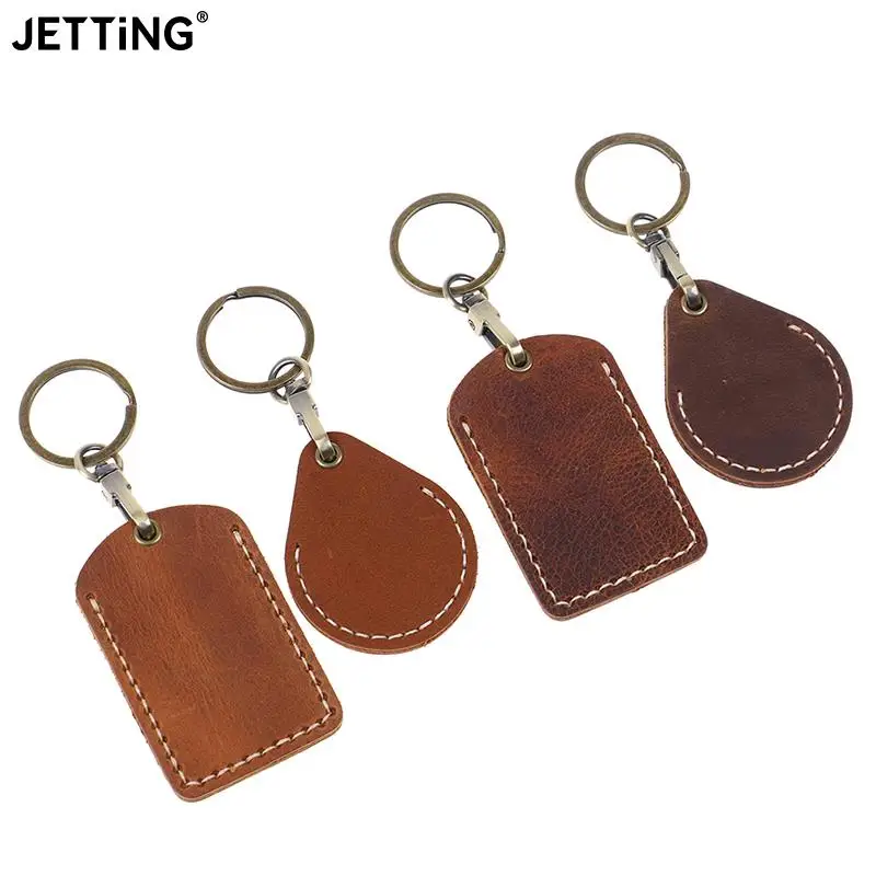 1pc Keychain Key Ring Doorlock Access Control Tags Keyfob Tag ID Card Case Keychain Access Card Bag Key Tag Ring