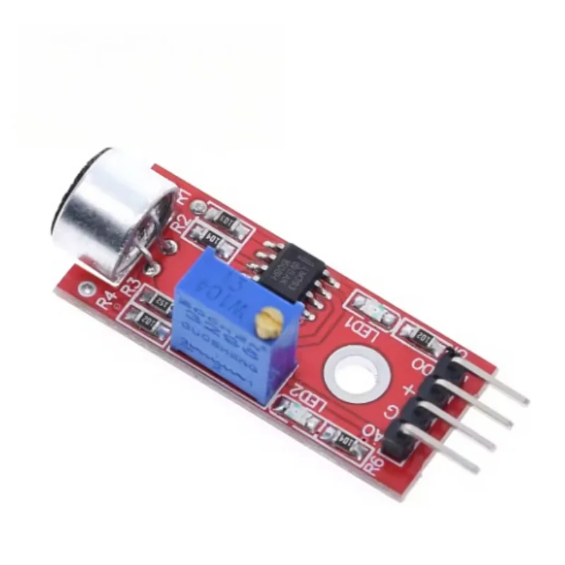 KY-037 وحدة كشف مستشعر ميكروفون الصوت عالية الحساسية لـ Arduino AVR PIC