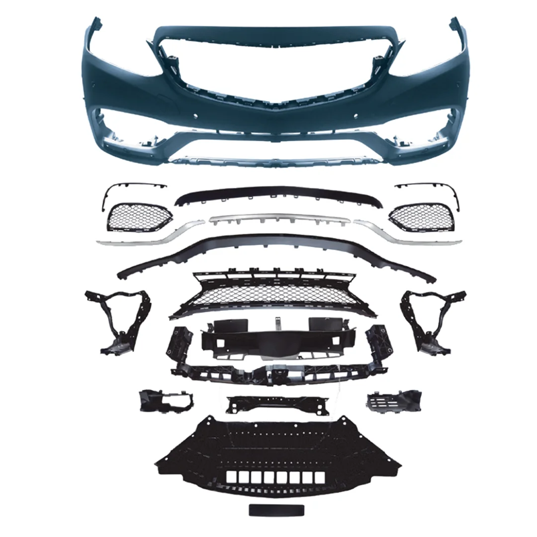 

Dream Garage W212 Body Kit W212 Bumper E63 Grille For Mercedes BenZ E Class W212 2014 2015 2016