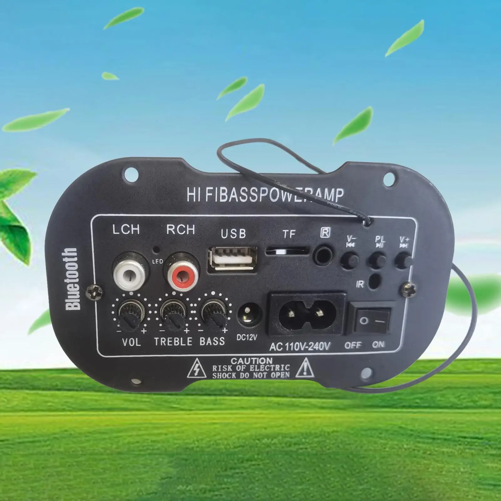 

ABS Woopker Speaker Amplifiers Board MP3 Music TFcard Or U Disk Play MP3 Music TFcard Small Size