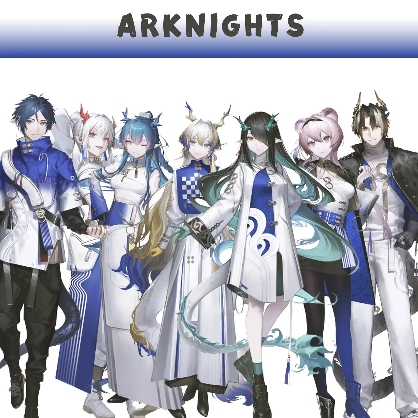 Arknights Anime Ling Nian Cosplay Acrylic Stand Model Plate Desktop Decoration Backpack Pendant Birthday Present Christmas Gift