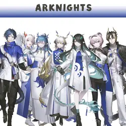 Arknights 애니메이션 링 니안 코스프레 아크릴 스탠드 모델 플레이트, 데스크탑 장식, 배낭 펜던트, 생일 선물, 크리스마스 선물