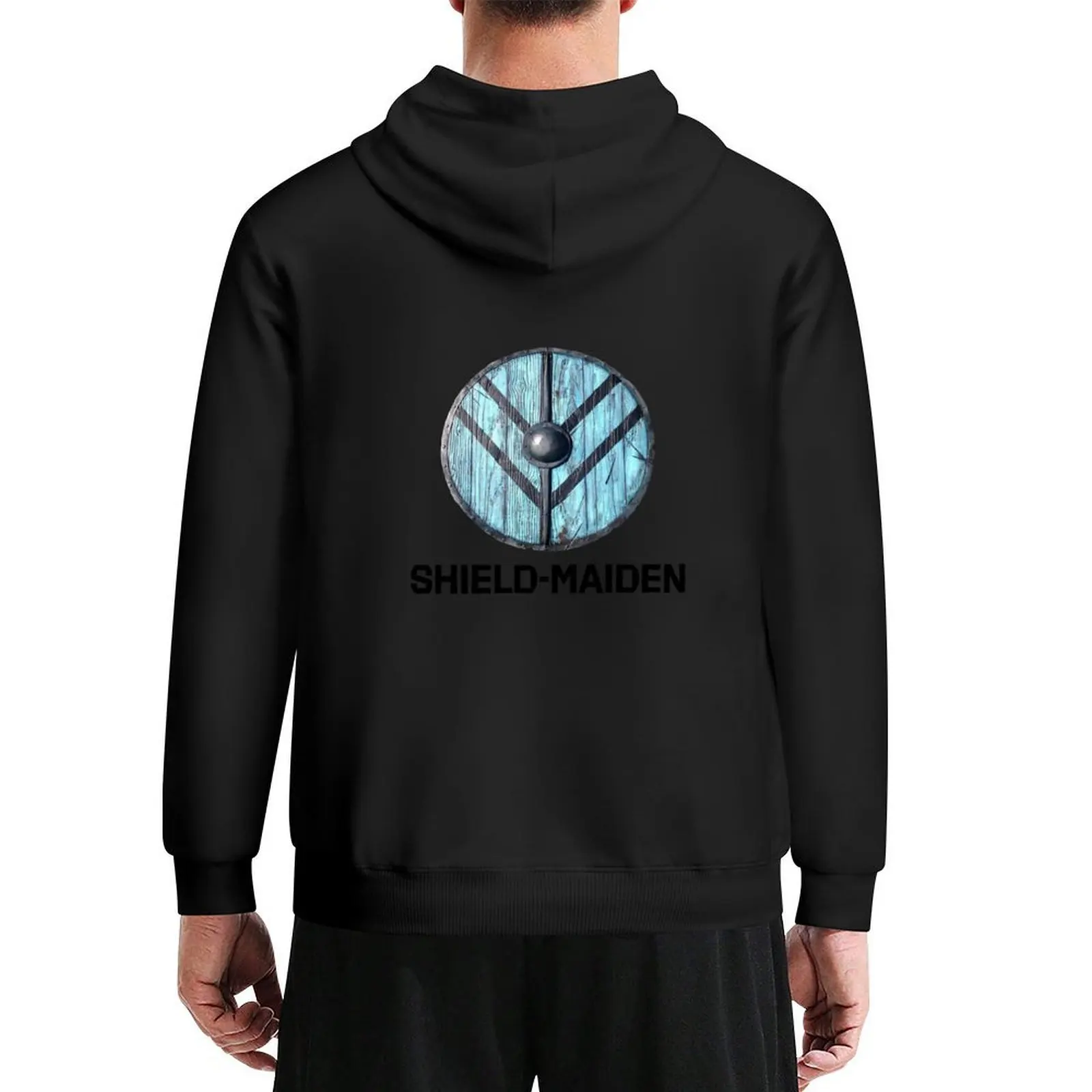 

Shield-Maiden Viking Shield Hoodie anime clothing autumn men wear men clothes japanese hoodie