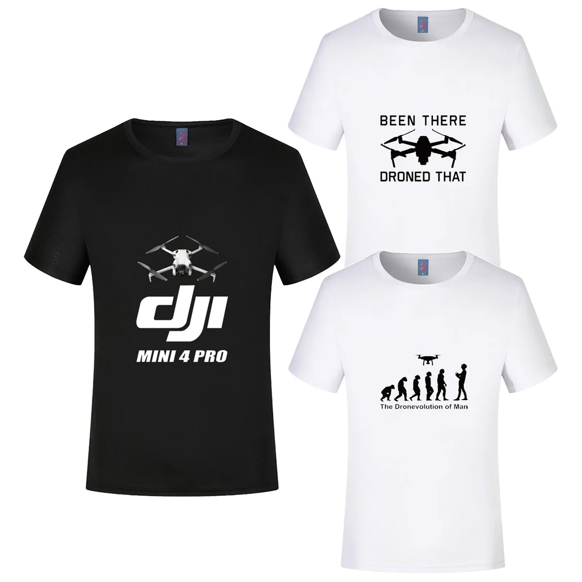 Dji Mini 4 T-shirt Droned That Men Women Summer Fashion Printed Clothing Casual Streetwear Cotton Tops