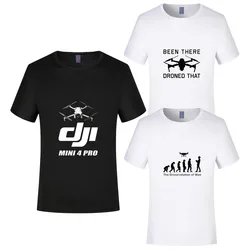 男性と女性のためのdjiミニTシャツ,プリントされた服,カジュアルなストリートウェア,夏のファッション