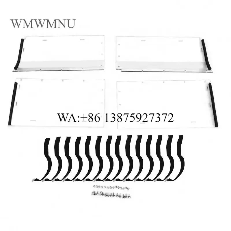 Wmwmnu Yongjin ATV Scratch Resistant Rear Windshield for Can-Am Commander 1000 MAX 2021 and Up