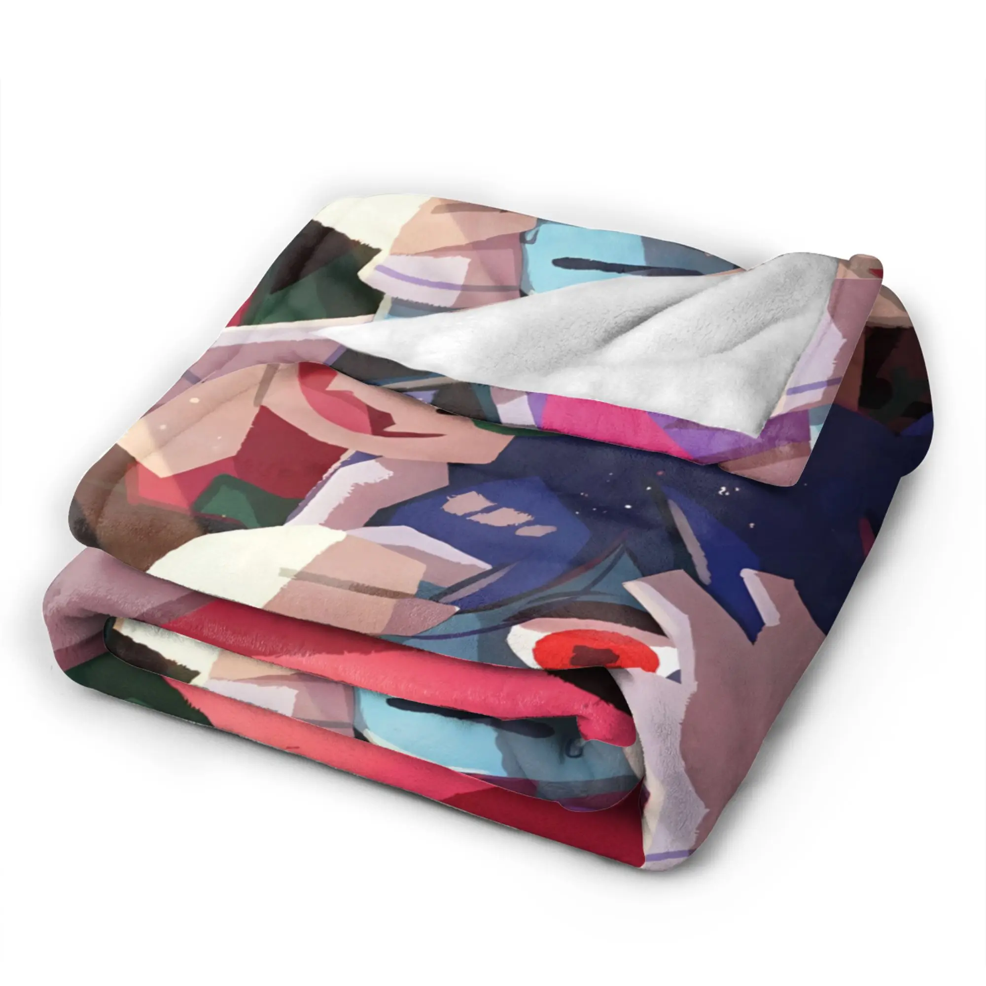 Soft Warm Blanket Kids Travel Deltarune Game Throw Blanket  Flannel Bedspread For Outdoor Funny Sofa Bed Cover
