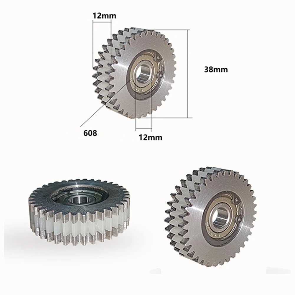 36 Teeth Gears 3pcs Components Cycling Electric Bicycle For Bafang Motor MTB Nylon+Steel/Copper Wheel Hub Motor