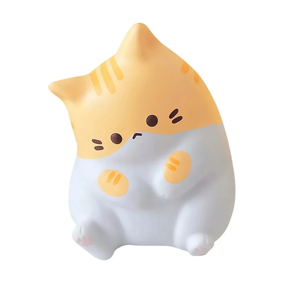 Cartoon Accessories Such As Cocoa Cat Which Can Kneel Down And Relieve Work Pressure As Well As Chubby Hand Puppet Ornament