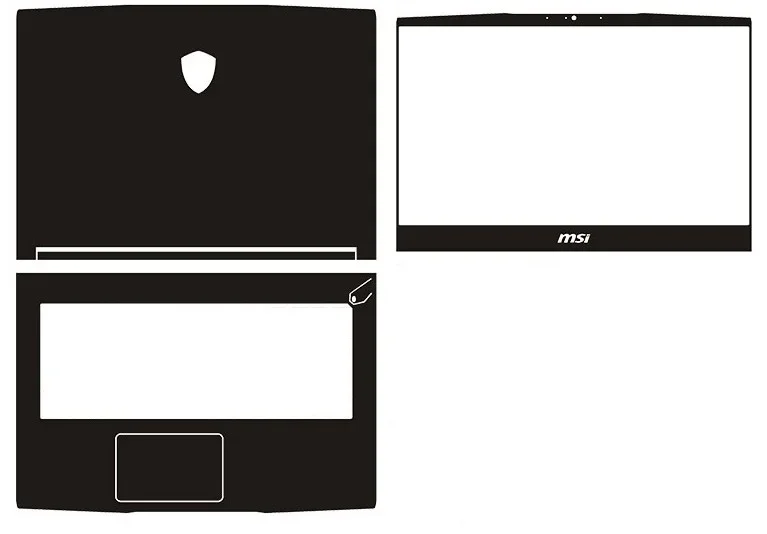 Film Skin MSI GF63 GF65 GT77 GS65 – Protector Antiarañazos Adhesivo - imagen 4