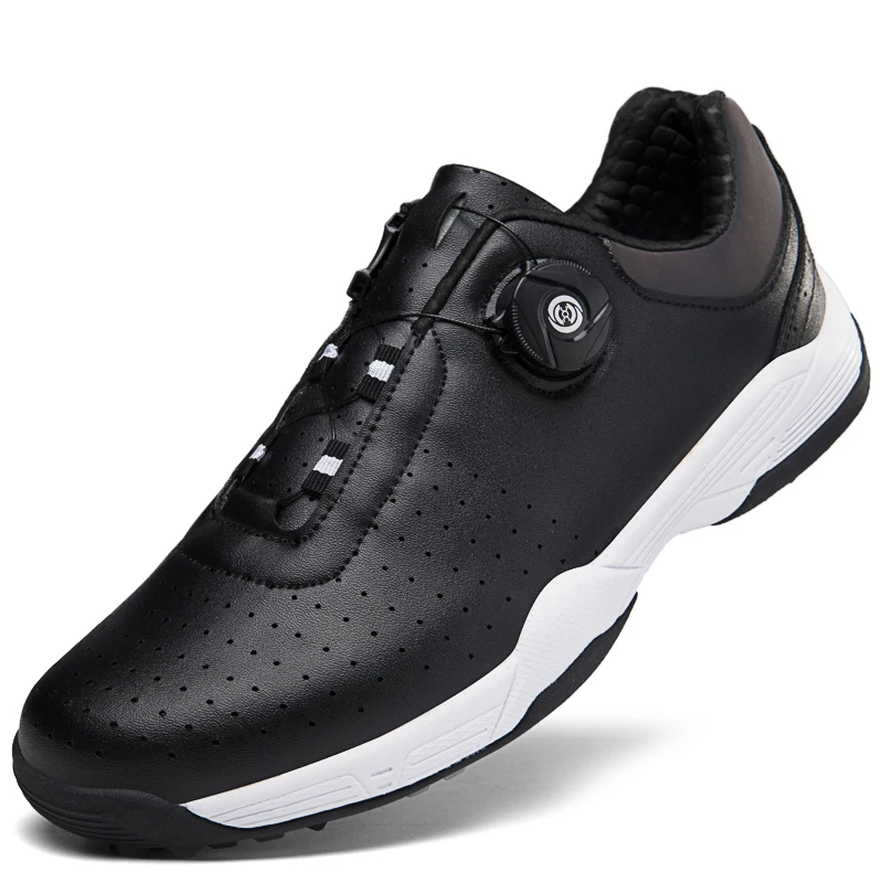 

Обувь для гольфа Мужские спортивные кроссовки Дышащие легкие удобные спортивные нескользящие кроссовки с вращающимися кнопками