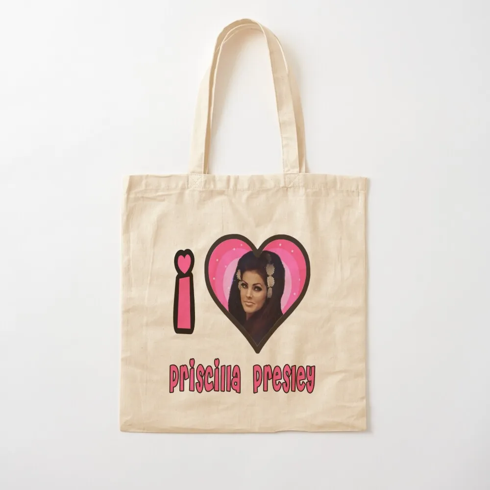 

priscilla presley Tote Bag Gift bag tote bag woman free delivery bags canvas tote