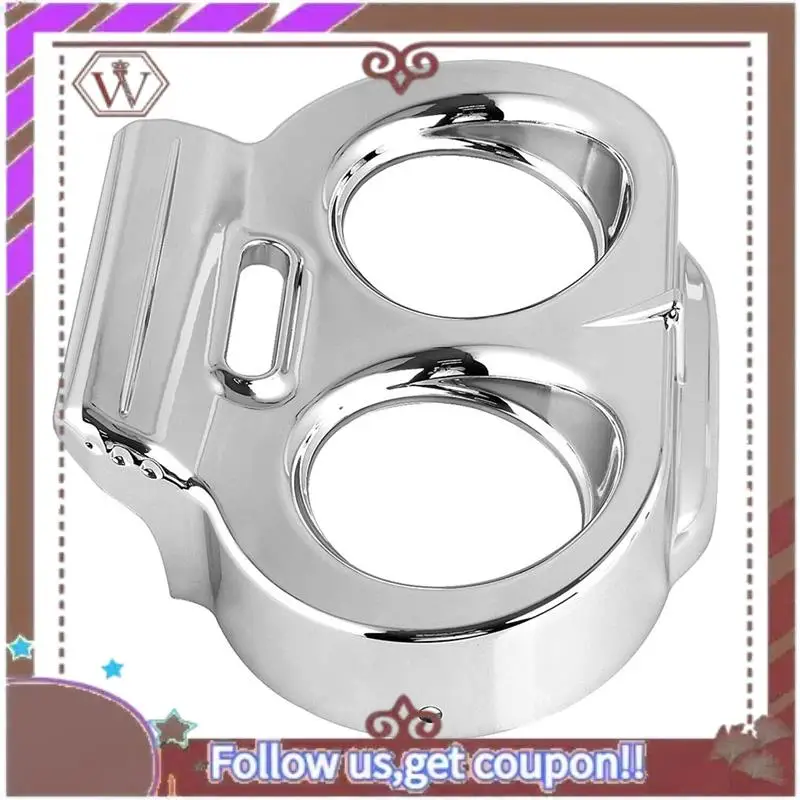 

A57E-Chrome Motorcycle Gauge Cover Nacelle Housing Fairing For Road Glide 1998-2013 Replacement Accessories