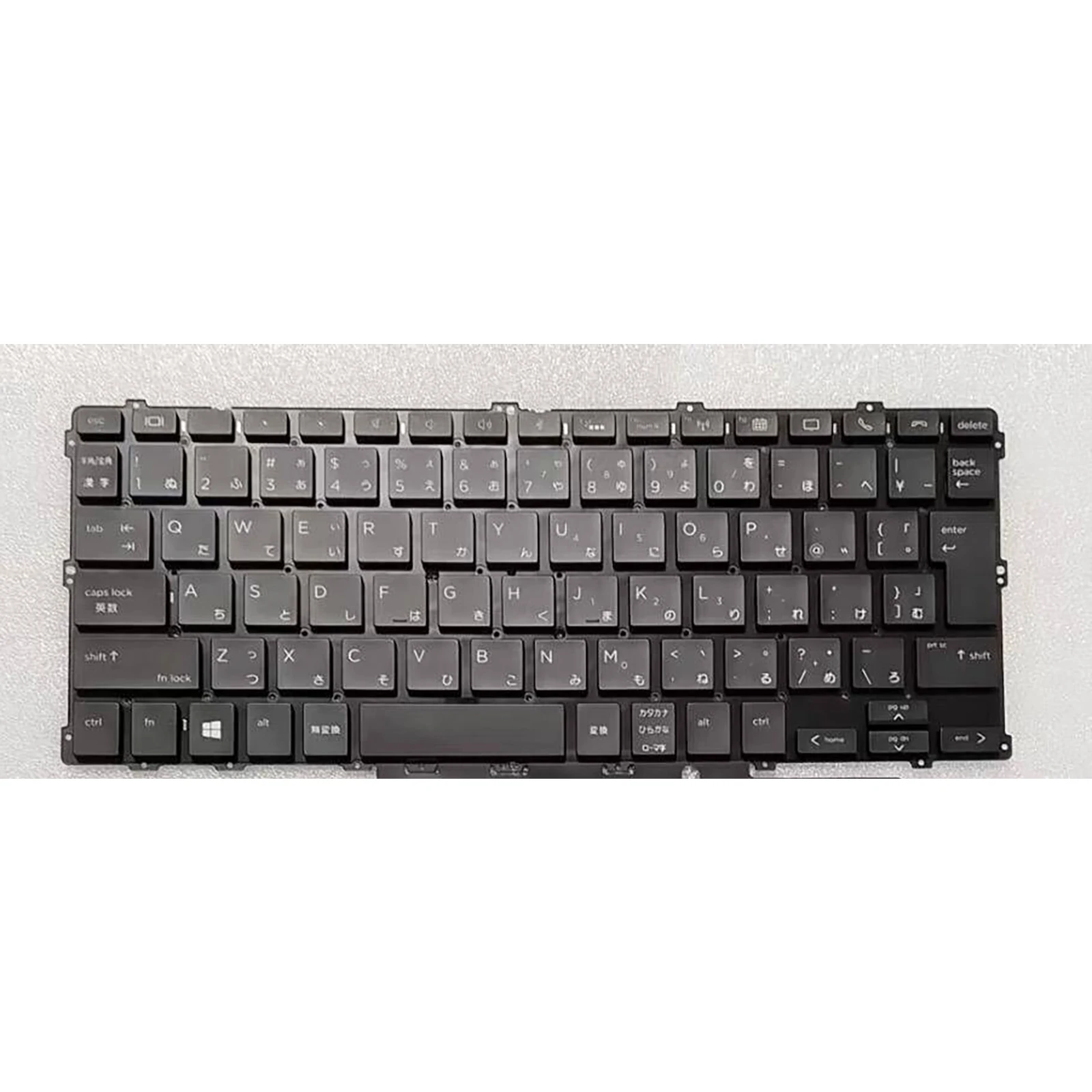 تخطيط JP للوحة مفاتيح الكمبيوتر المحمول HP EliteBook X360 HSN-Q10C/HSN-I04C 1030 G2/1030 G3/1030 G4 بإضاءة خلفية