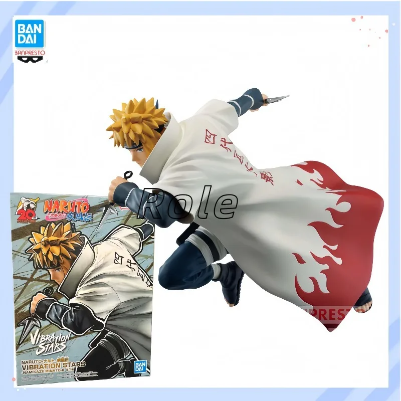 

【In Stock】BANDAI Glasses Factory Naruto VIBRATION STARS Namikaze Minato Four-generation Cartoon Character Toy Gift Collection