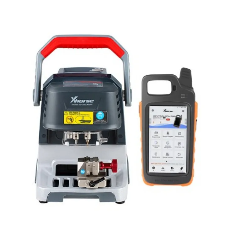 Xhorse Dolphin XP005 Key Cutting Machine Plus VVDI Key Tool Max Pro As a Screen