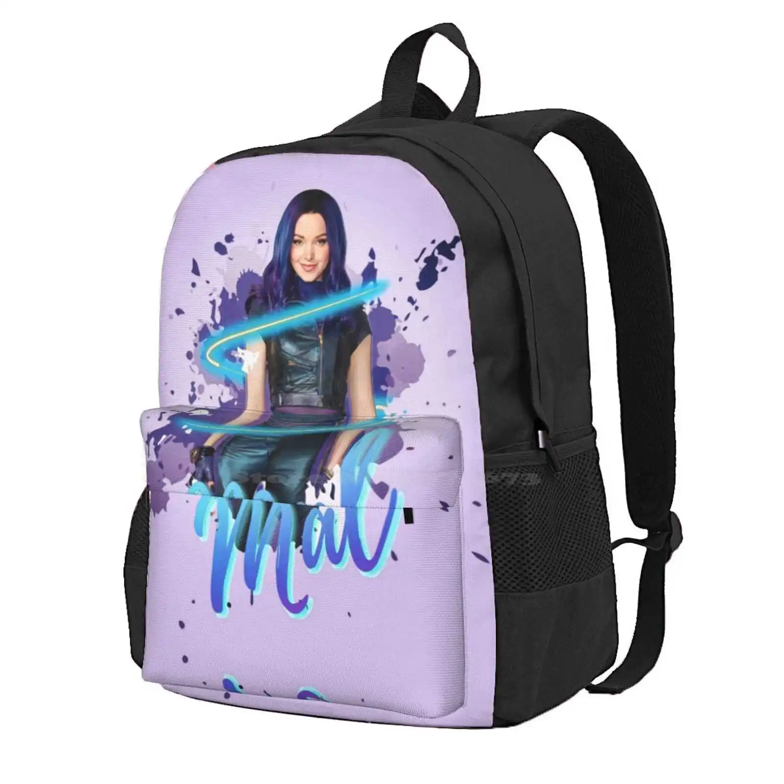 Mal - Descendants 3 Hot Sale Schoolbag Backpack Fashion Bags Descendants 3 Mal Descendants Descendants Mal Sofia Carson Love