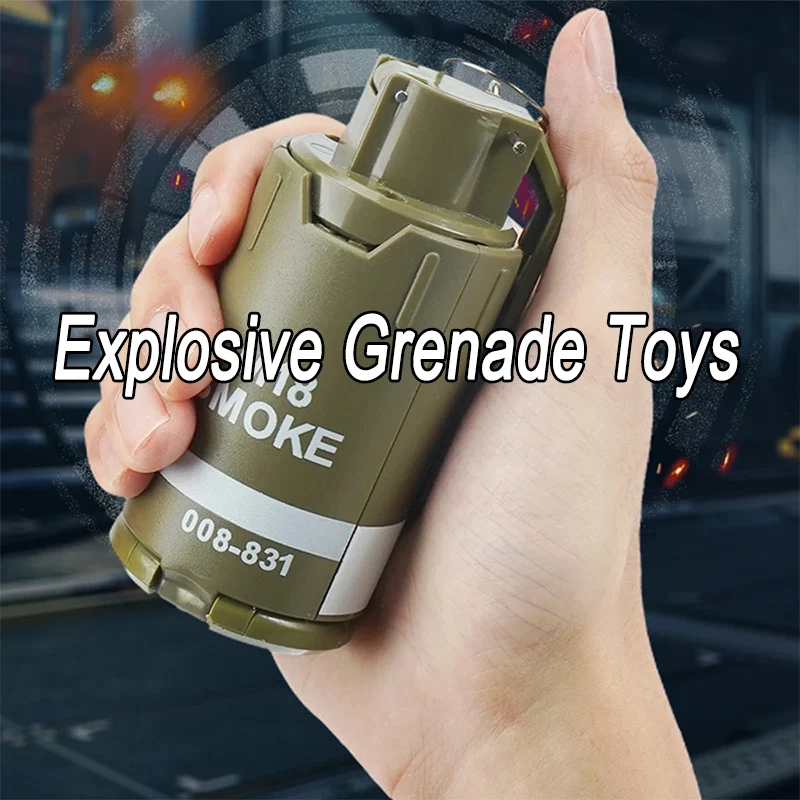 U Plastic Simulation Tactical Dummy Grenade Toy Model for CS Airsoft Cosplay