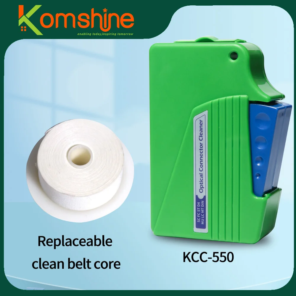 Komshine Replaceable Optical Cassette Cleaner Refill KCC-550 for Cleaning Optical Connector Reel  Refill