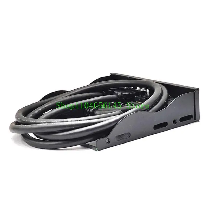 

5ASD 3,5 дюйма высокой скорости 10 Гбит / с 19PIN 2 Port USB 3,0 Hub 3,5 мм наушники