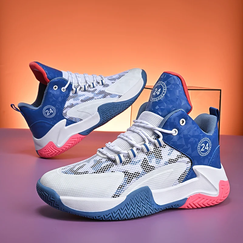 

MAIJIAKA Men Basketball Shoes Light Sports Shoes Trainer Women Unisex Breathable Athletic Outdoor Unisex High Quality Sneakers
