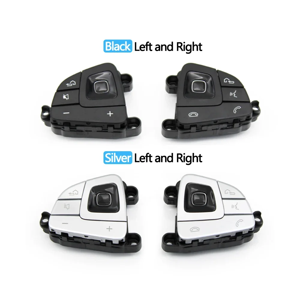 For BENZ E Class W213 W238 C238 2016-2018 Car Multi-function Steering Wheel Buttons Volume Control Switch Button Assembly