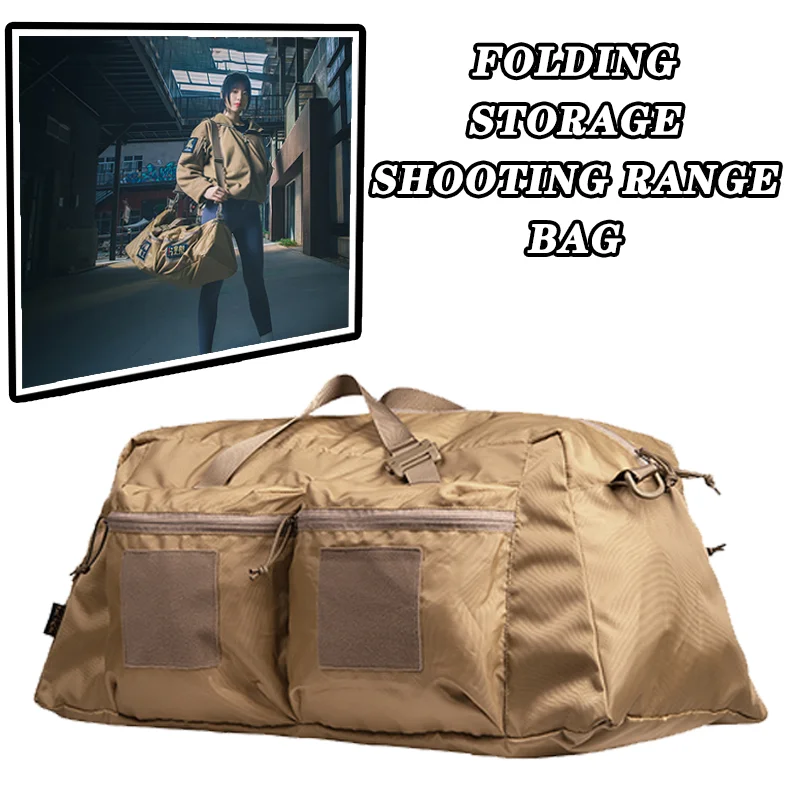 

Magic Folding Storage Shooting Range Bag Moving Bag One Shoulder Tactical Bag Messenger Bag Military Shoulder Bag for Moving