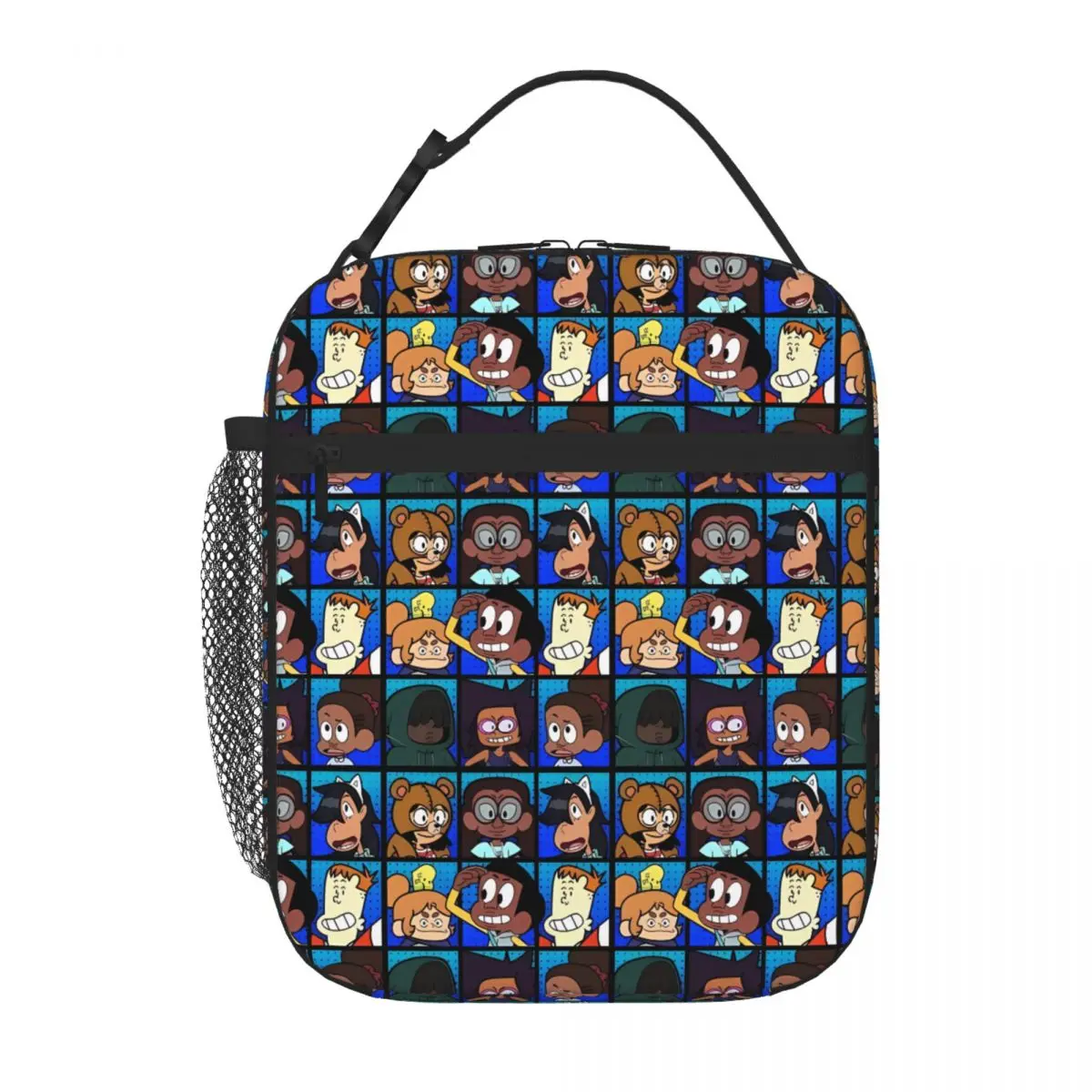 Bestselling Craig Of The Creek Characters Blue 1245 Animal Face Small Lunch Bag Weight Loss Diet Student Lunch Bag