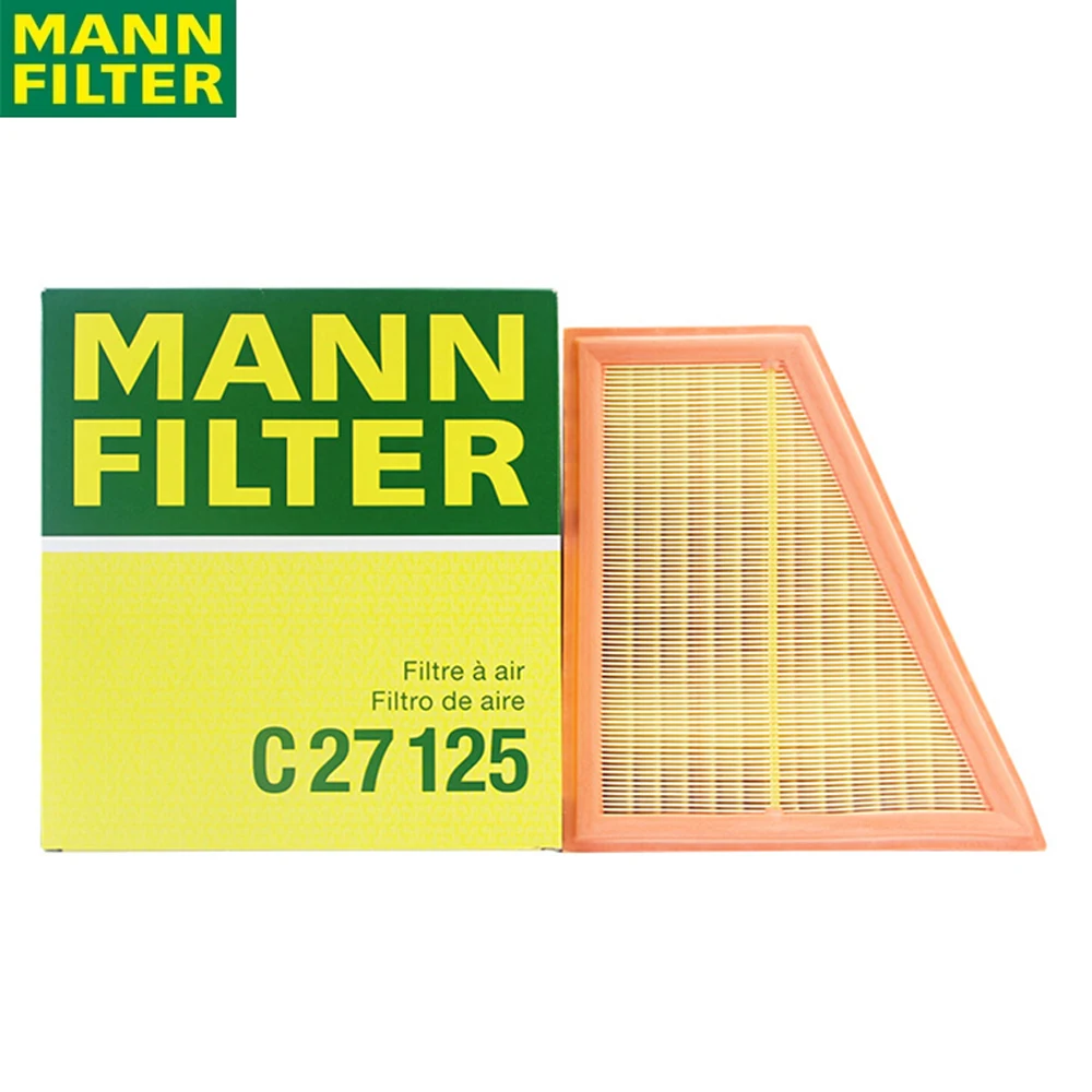 

MANN FILTER C27125 Air Filter To BMW X1/E84 528i Top Filtration Original Low Flow Resistance 13 71 7 582 908