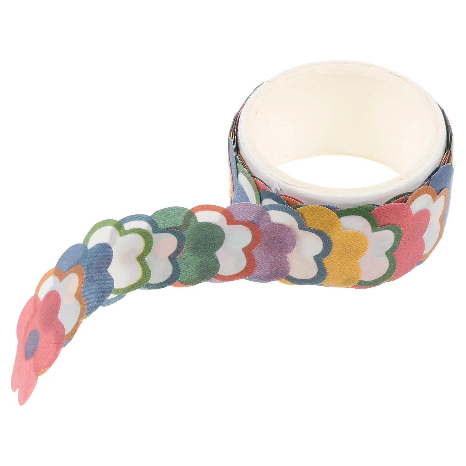 

1 Roll Cartoon Washi Tape Vibrant Kawaii Designs Strong Adhesive for Journal Planner Scrapbook DIY Decorative Paper Craft