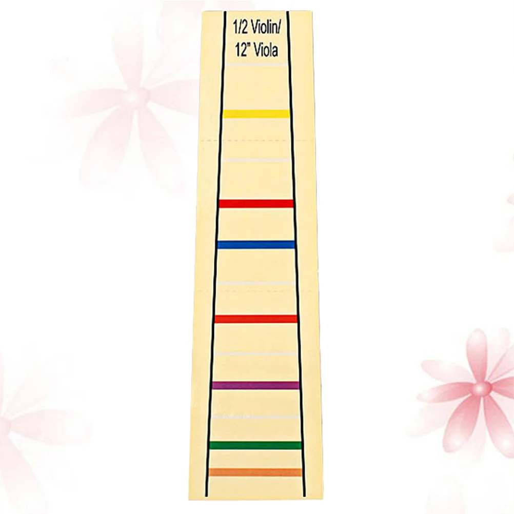 

12 Inch Viola Stickers Learning Tool Violin Fingerboard Musical Instrument Accessory Guide Position Marker for Beginners
