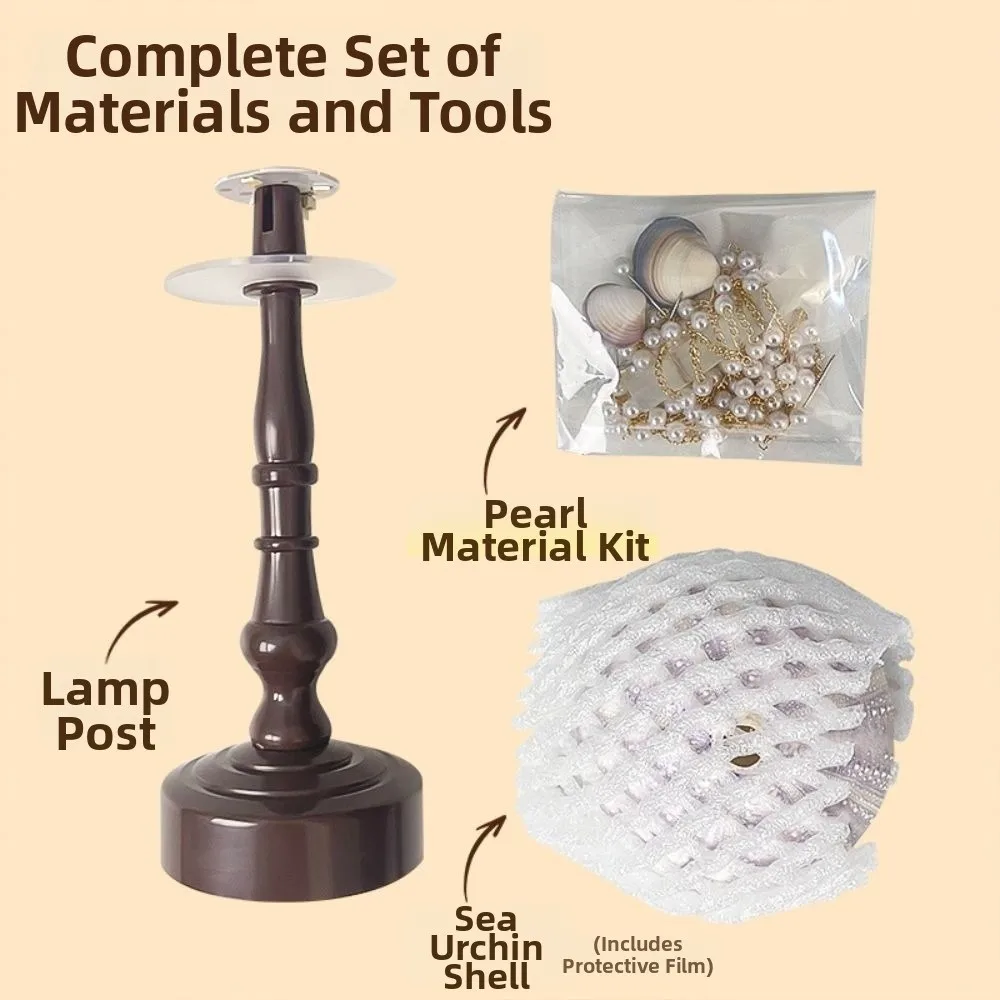 Otimo-presente-luminaria-de-mesa-artesanal-de-concha-de-ourico-do-mar-estilo-vintage-europeu-luminaria-de-perolas-com-borla-mini-luz-noturna-para-quarto