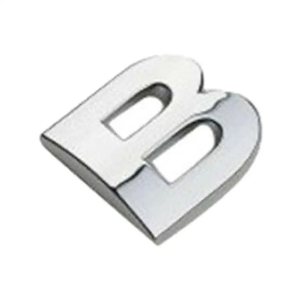 Dropshipping!! Number Letter Self-adhesive Auto Sticker Car Badge Decals Emblem Decoration