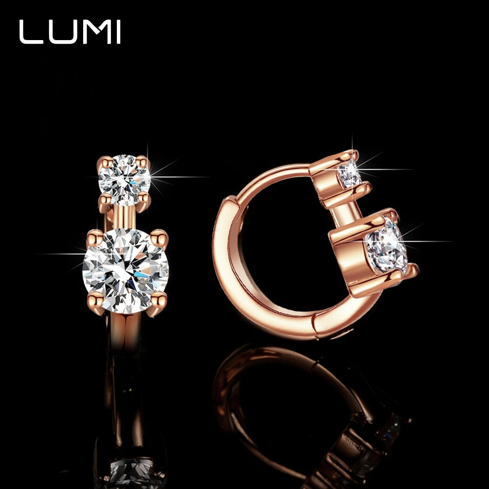 

Сертифицированные GRA серьги в стиле хип-хоп с муассанитом 0,5 карата для женщин, классические ювелирные изделия, стерлинговое серебро 925, вечерние свадебные пряжки для ушей