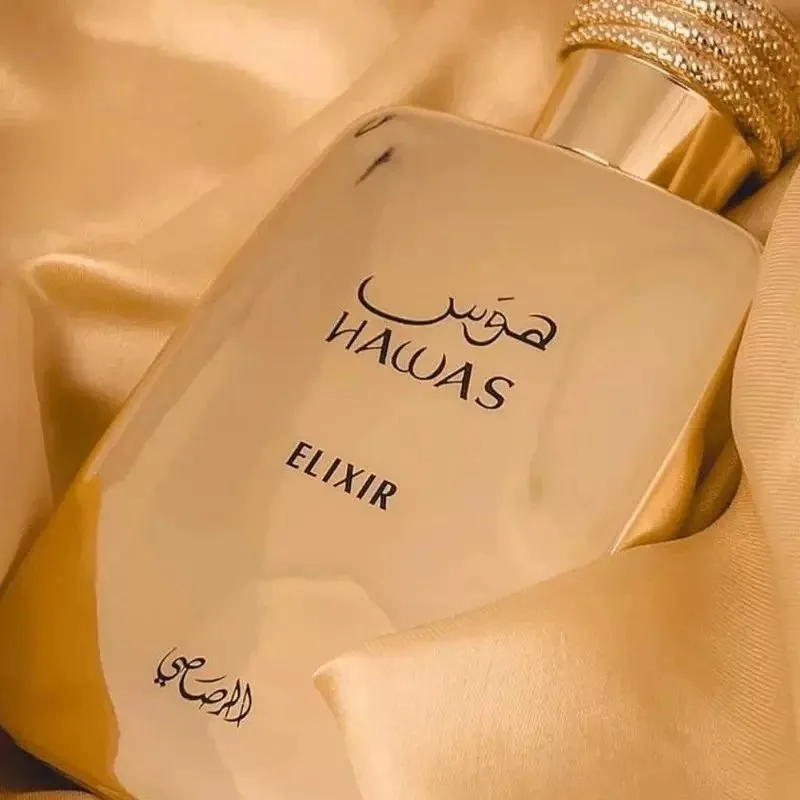 Hawas Elixir perfume 3.4 oz., 100 ml, strong wood ebony tone, full of calm and luxury aur.a