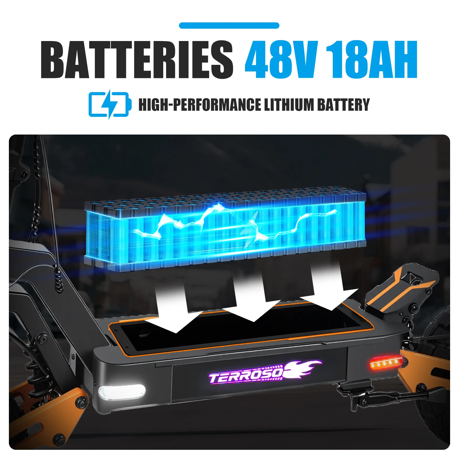 Adult Electric Scooter 1200W Motor 11-Inch Tires 48V 18AH Battery up to 30MPH Speed 33 Miles Range Ideal for Outdoor Commuting