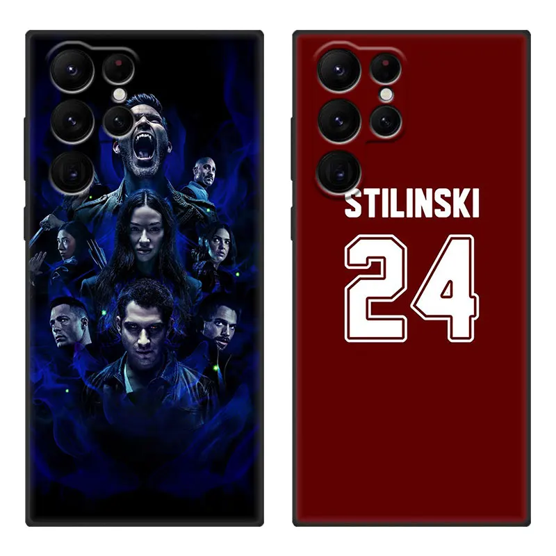 Teen Wolf Dylan O'Brien Cartoon Cover Case For Samsung Galaxy S24 Ultra S23 Plus S21 FE S22 Ultra S20 FE S10E S10 Lite S9 Plus